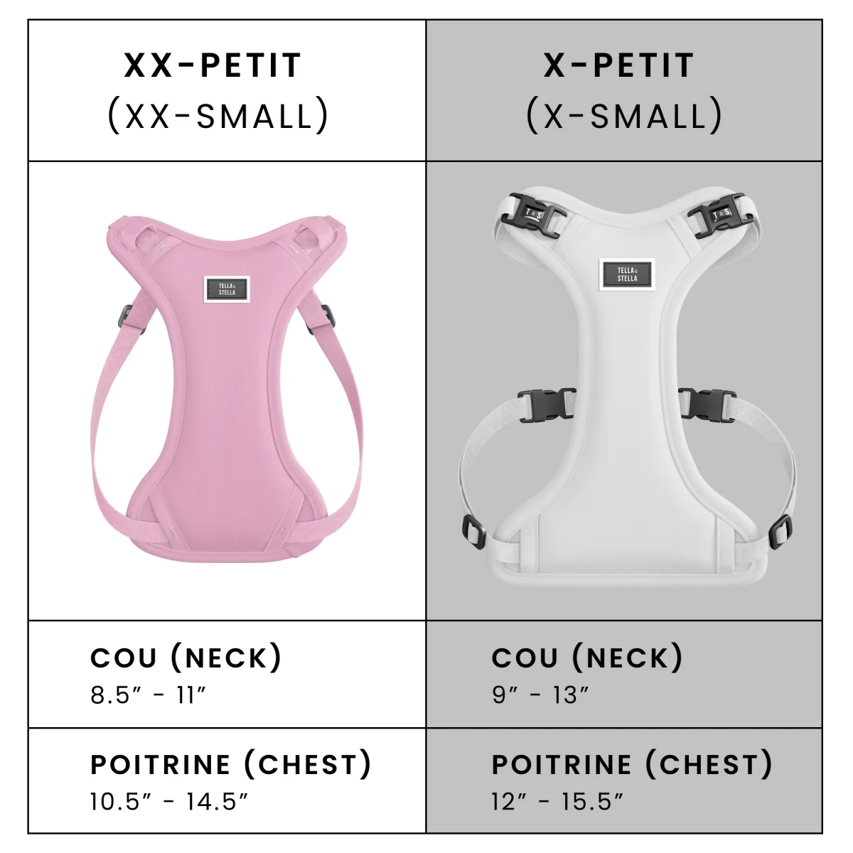 Harnais XXS Rose pour chien – Image 6