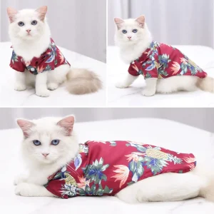 Chemise Tropical pour Chien et Chat | Taille : M