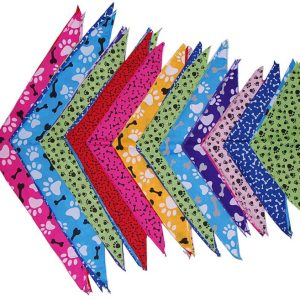 Bandana ou foulard pour animaux, modèle Paw&bone (72 unités), Cozymo
