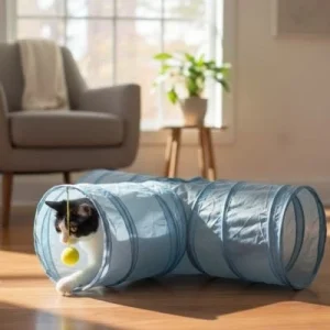 Tunnel pour chat | Bleu-Félin