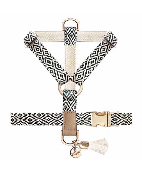 Milk&Pepper – Harnais Straps Oroko noir et écru