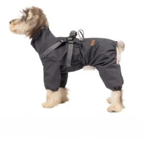 IMPERMÉABLE POUR CHIEN - Petite/moyenne Taille avec Harnais Intégré | MaxiPluie™