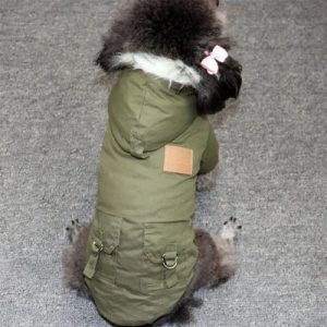 MANTEAU CHIEN - Petite Taille - Coupe-vent à Capuche | CozyPup™