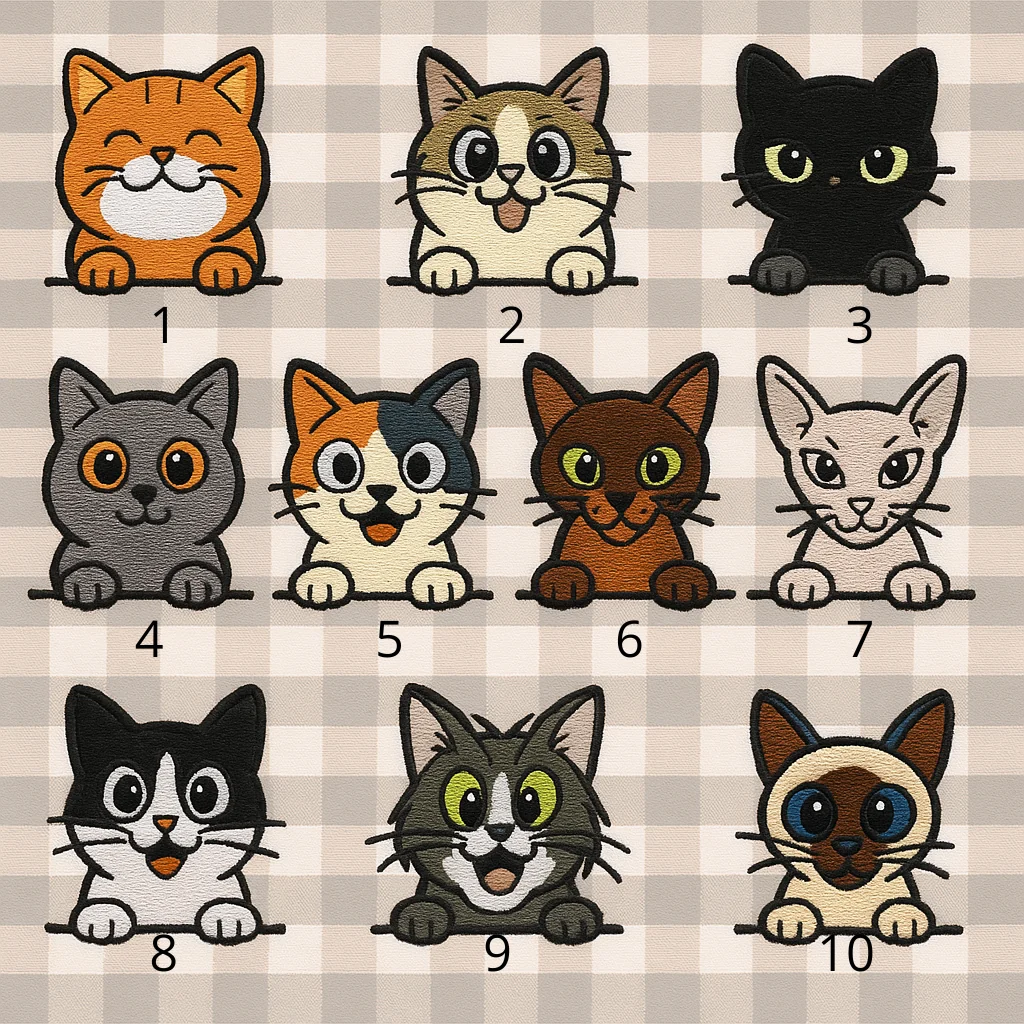 Tuque à personnaliser - Patch Chat – Image 3