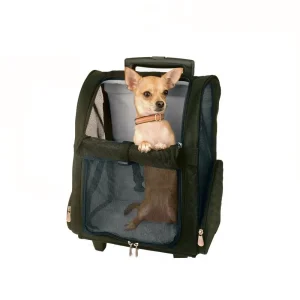 Sac à dos pour chat randonnée à roulettes