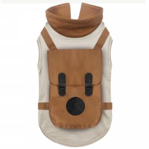 Milk&Pepper – T-shirt Yindi Sac à dos Camel/beige